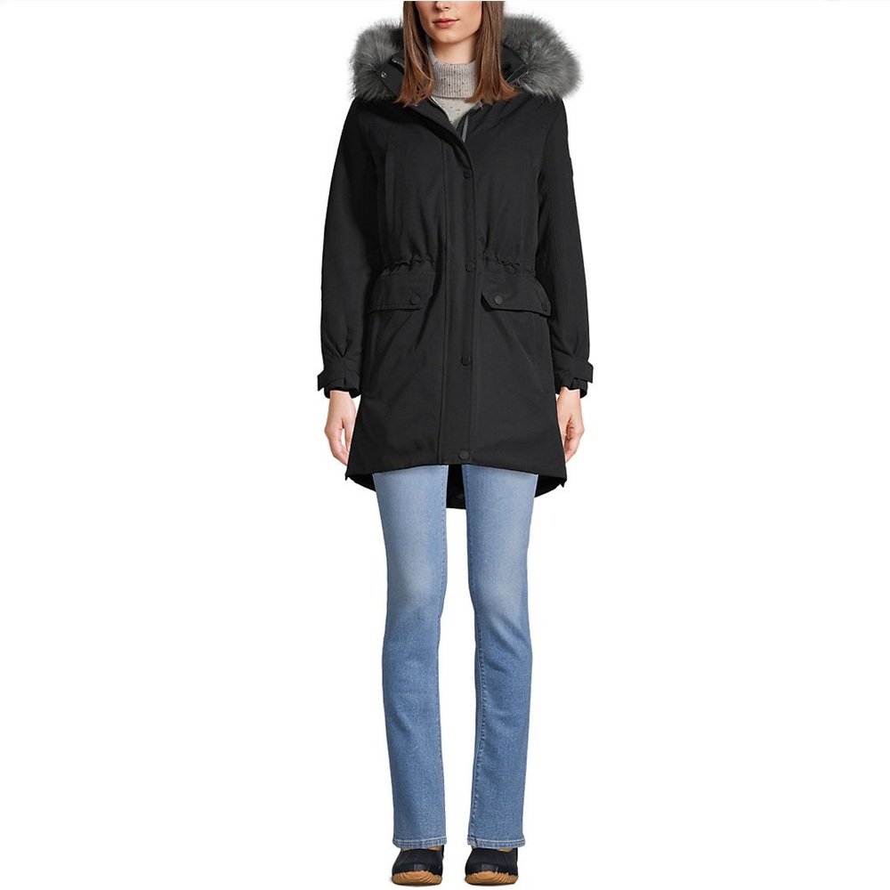 NWT Lands’ End Expedition Down Waterproof Winter Parka Coat Jacket - Picture 2 of 16